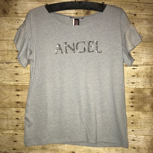 Victoria’s Secret Ruffle Sleeve Sleep Tee - Picture 2 of 2